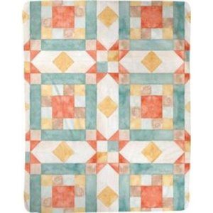 Farm Friends Sherpa Fleece 50" x 60"  Throw